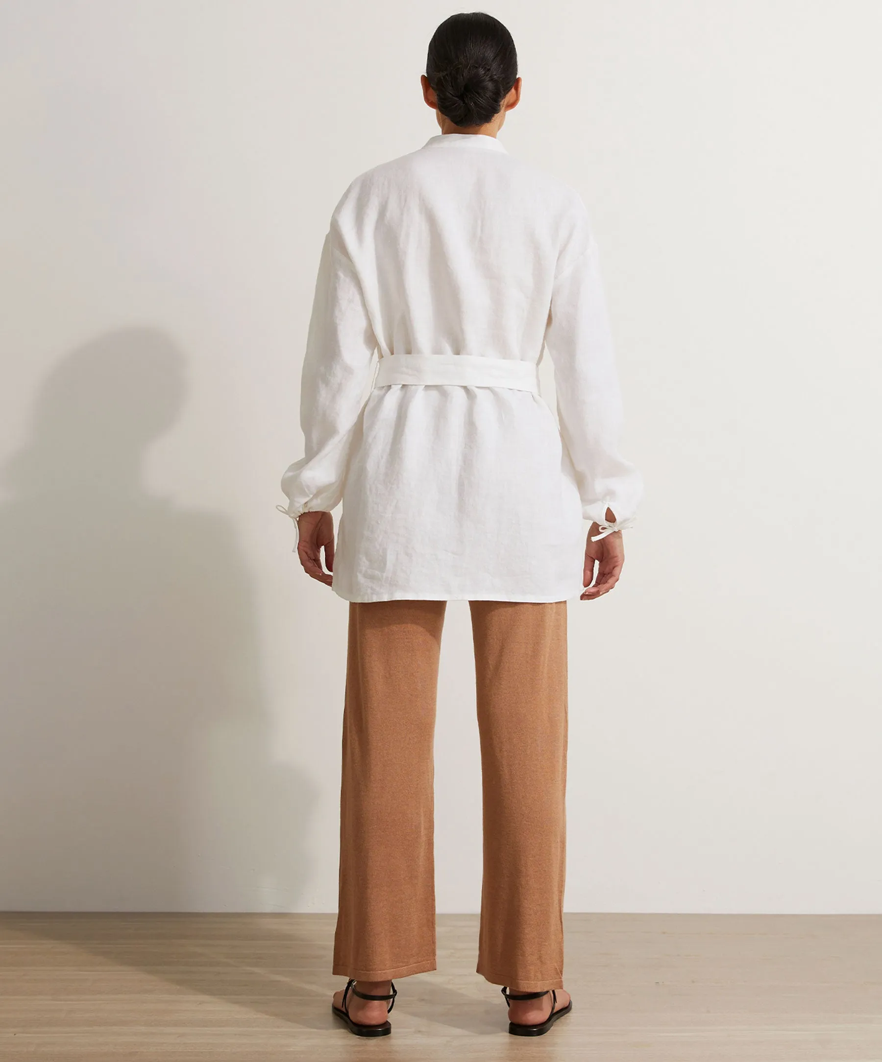 Cristi Linen Shirt - White